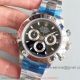 Perfect Replica Noob Factory Rolex Daytona 4130 Black Face Stainless Steel Bezel 40mm Men's Watch (3)_th.jpg